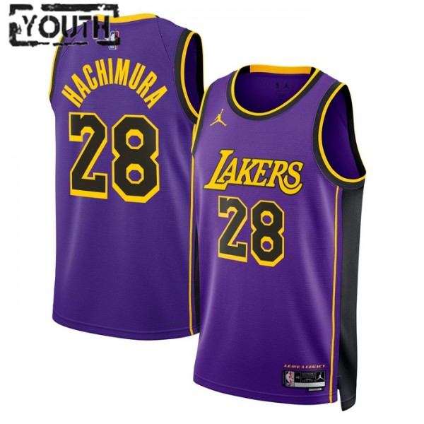 Los Angeles Lakers Trikot Rui Hachimura 28 Jordan 2022-23 Statement Edition Lila Swingman - Kinder Los Angeles Lakers Trikot Rui Hachimura 28 Jordan 2022-23 Statement Edition Lila Swingman - Kinder